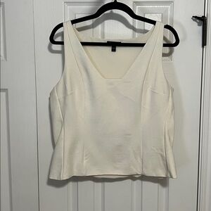 Express Women's Ivory Tank Top